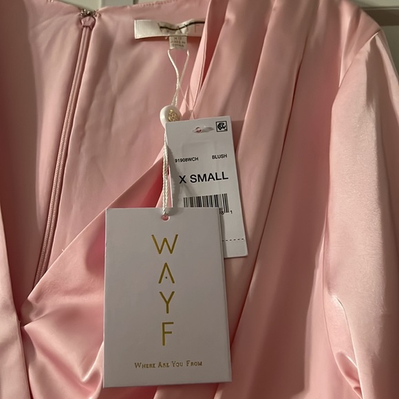 Wayf Attina Belted Wrap Dresssize XS NWT - Picture 7 of 8